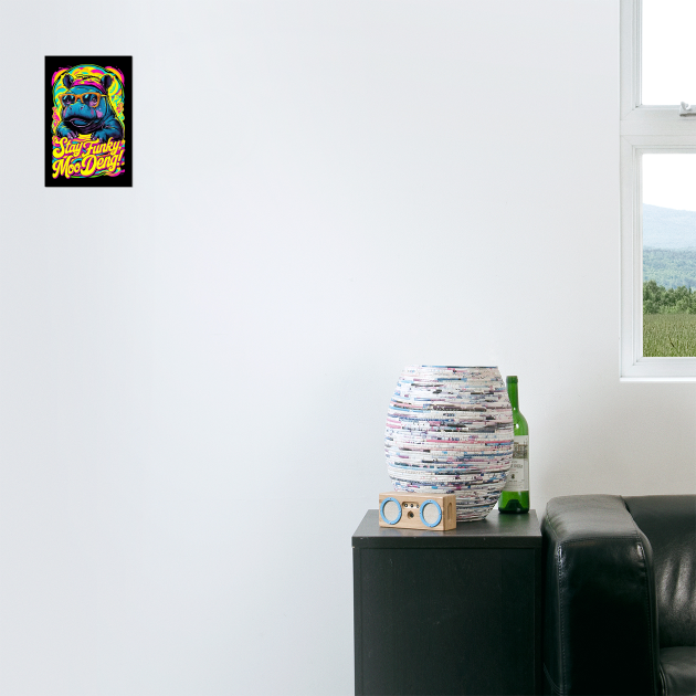 Stay-Funky-Moo-Deng by TEENIE DESIGN